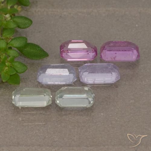 Shop natural 2.11ct マルチカラー サファイア gems, 八角形 / エメラルドカット, from タンザニア at GemSelect. In stock, global shipping!
