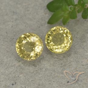 Shop natural 0.88ct ライトイエロー サファイア gems, ラウンド, from タンザニア at GemSelect. In stock, global shipping!