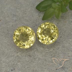 Shop natural 0.89ct ライトイエロー サファイア gems, ラウンド, from タンザニア at GemSelect. In stock, global shipping!