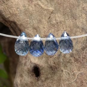 Shop natural 1.64ct ミディアムダークブルー サファイア gems, ブリオレット, from マダガスカル at GemSelect. In stock, global shipping!