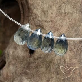 Shop natural 2.10ct 黄色がかったブルー サファイア gems, ブリオレット, from マダガスカル at GemSelect. In stock, global shipping!