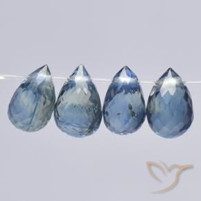 Shop natural 2.34ct ライトブルー サファイア gems, ブリオレット, from マダガスカル at GemSelect. In stock, global shipping!