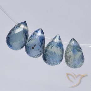 Shop natural 2.34ct ライトブルー サファイア gems, ブリオレット, from マダガスカル at GemSelect. In stock, global shipping!