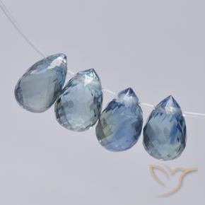 Shop natural 2.50ct パステルブルー サファイア gems, ブリオレット, from マダガスカル at GemSelect. In stock, global shipping!