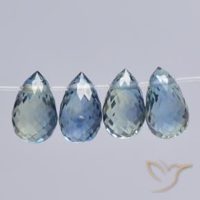 Shop natural 2.24ct パステルブルー サファイア gems, ブリオレット, from マダガスカル at GemSelect. In stock, global shipping!