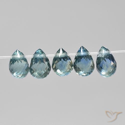 Shop natural 2.33ct ティールトーン サファイア gems, ブリオレット, from マダガスカル at GemSelect. In stock, global shipping!