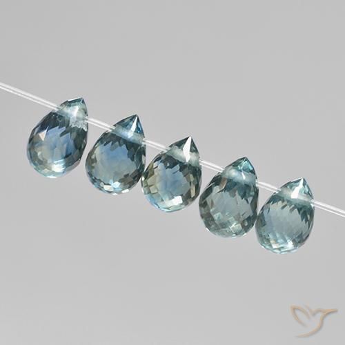 Shop natural 2.33ct ティールトーン サファイア gems, ブリオレット, from マダガスカル at GemSelect. In stock, global shipping!