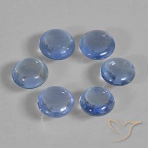 Shop natural 1.00ct ベイビーブルー サファイア gems, ラウンド, from タンザニア at GemSelect. In stock, global shipping!