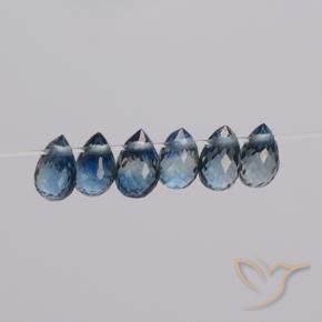 Shop natural 1.95ct ネイビーブルー サファイア gems, ブリオレット, from マダガスカル at GemSelect. In stock, global shipping!
