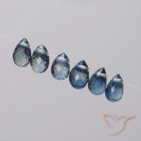 Shop natural 1.95ct ネイビーブルー サファイア gems, ブリオレット, from マダガスカル at GemSelect. In stock, global shipping!