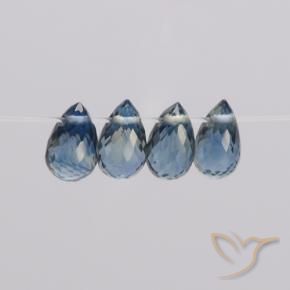 Shop natural 1.98ct ネイビーブルー サファイア gems, ブリオレット, from マダガスカル at GemSelect. In stock, global shipping!