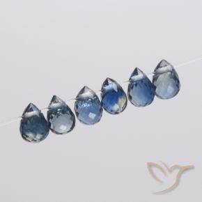 Shop natural 1.53ct ネイビーブルー サファイア gems, ブリオレット, from マダガスカル at GemSelect. In stock, global shipping!