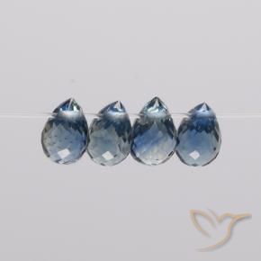 Shop natural 1.74ct ネイビーブルー サファイア gems, ブリオレット, from マダガスカル at GemSelect. In stock, global shipping!