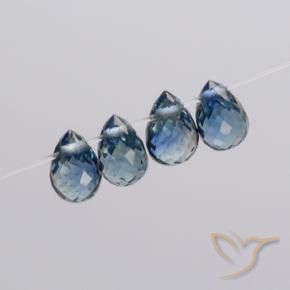 Shop natural 1.74ct ネイビーブルー サファイア gems, ブリオレット, from マダガスカル at GemSelect. In stock, global shipping!