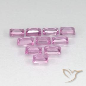 Shop natural 1.02ct 薄いロイヤルパープルピンク サファイア gems, バゲット, from マダガスカル at GemSelect. In stock, global shipping!