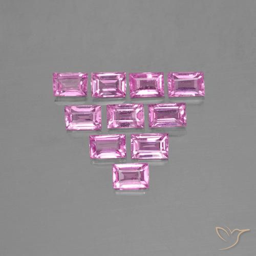 Shop natural 1.15ct ライトピンク サファイア gems, バゲット, from マダガスカル at GemSelect. In stock, global shipping!