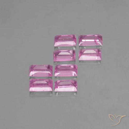 Shop natural 1.03ct 薄いロイヤルパープルピンク サファイア gems, バゲット, from マダガスカル at GemSelect. In stock, global shipping!