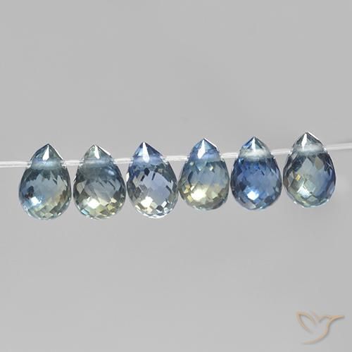 Shop natural 2.19ct パステルブルー サファイア gems, ブリオレット, from マダガスカル at GemSelect. In stock, global shipping!