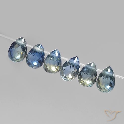 Shop natural 2.19ct パステルブルー サファイア gems, ブリオレット, from マダガスカル at GemSelect. In stock, global shipping!