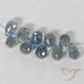 Shop natural 6.43ct パステルブルー サファイア gems, ブリオレット, from マダガスカル at GemSelect. In stock, global shipping!