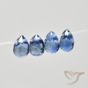 Shop natural 1.72ct ミディアムダークブルー サファイア gems, ブリオレット, from マダガスカル at GemSelect. In stock, global shipping!