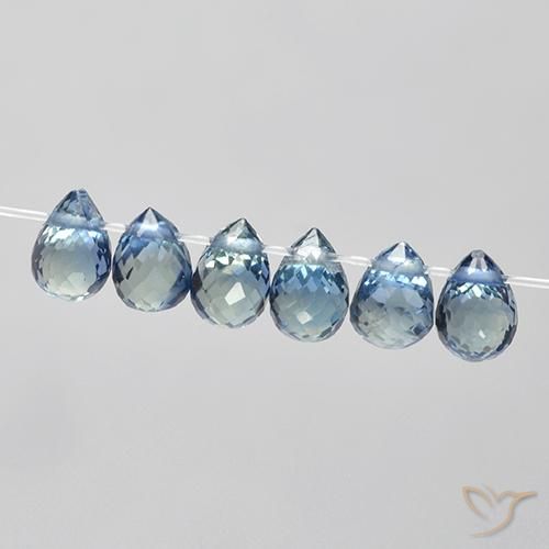 Shop natural 2.18ct ライトブルー サファイア gems, ブリオレット, from マダガスカル at GemSelect. In stock, global shipping!