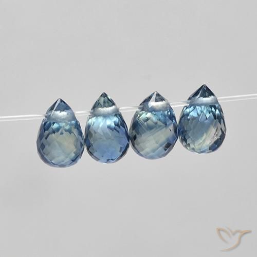 Shop natural 1.78ct ブルー サファイア gems, ブリオレット, from マダガスカル at GemSelect. In stock, global shipping!