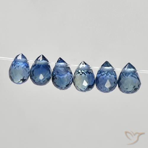 Shop natural 2.20ct ネイビーブルー サファイア gems, ブリオレット, from マダガスカル at GemSelect. In stock, global shipping!