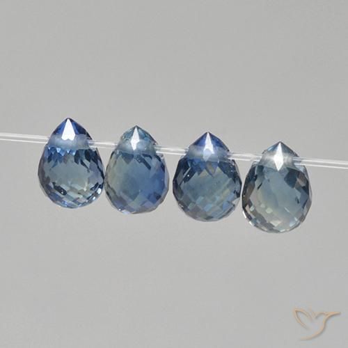 Shop natural 1.31ct ネイビーブルー サファイア gems, ブリオレット, from マダガスカル at GemSelect. In stock, global shipping!