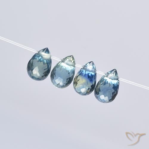 Shop natural 1.84ct イエローグリーンブルー サファイア gems, ブリオレット, from マダガスカル at GemSelect. In stock, global shipping!