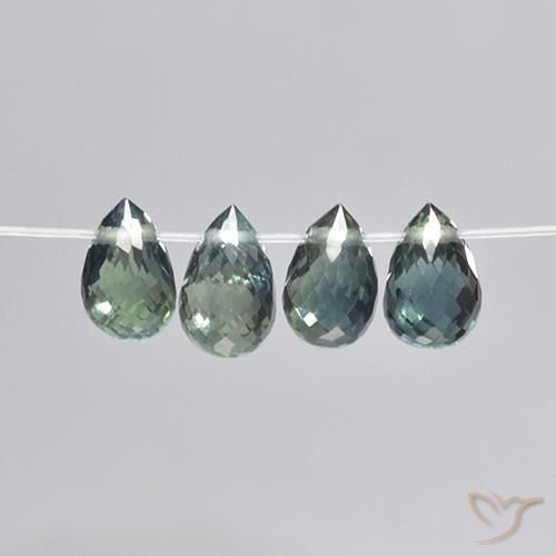 Shop natural 2.78ct ブルーグリーン サファイア gems, ブリオレット, from マダガスカル at GemSelect. In stock, global shipping!