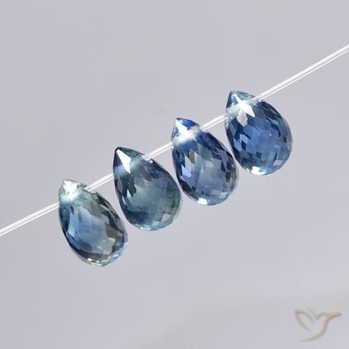 Shop natural 2.82ct ダークブルー サファイア gems, ブリオレット, from マダガスカル at GemSelect. In stock, global shipping!