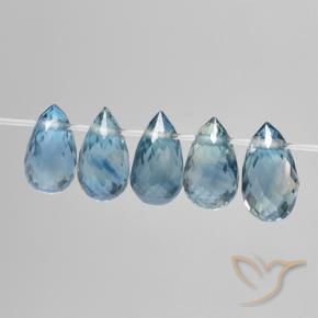 Shop natural 2.12ct ブルー サファイア gems, ブリオレット, from マダガスカル at GemSelect. In stock, global shipping!