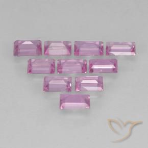 Shop natural 1.18ct ライトピンク サファイア gems, バゲット, from マダガスカル at GemSelect. In stock, global shipping!