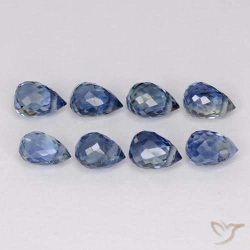Shop natural 2.57ct ディープブルー サファイア gems, ブリオレット, from マダガスカル at GemSelect. In stock, global shipping!