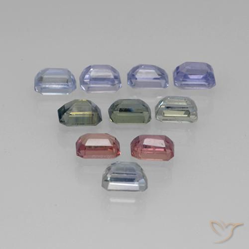 Shop natural 3.06ct マルチカラー サファイア gems, 八角形 / エメラルドカット, from タンザニア at GemSelect. In stock, global shipping!