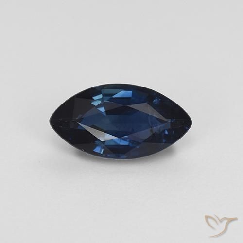 1.1 カラット ブルー サファイア 宝石 | マーキスカット サファイア 