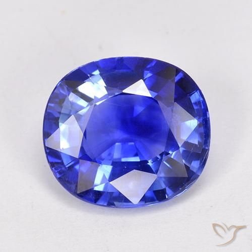 4.14ct 天然 コーンフラワーブルー サファイア, 楕円形, VS