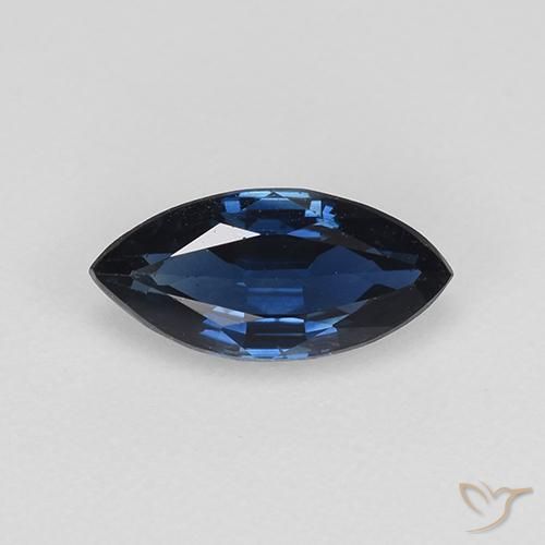 0.79ct 天然 トワイライトブルー サファイア, マーキーズ, VVS-VS