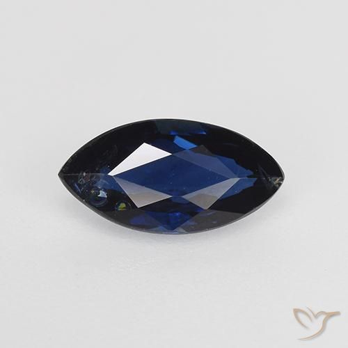0.72ct 天然 トワイライトブルー サファイア, マーキーズ, VVS-VS