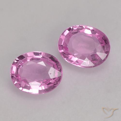 Shop natural 0.80ct 明るいピンクがかった紫 サファイア gems, 楕円形, from マダガスカル at GemSelect. In stock, global shipping!