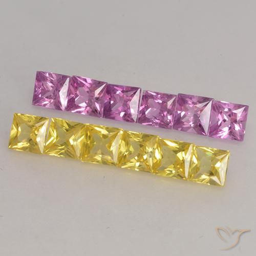 Shop natural 1.39ct マルチカラー サファイア gems, 四角形, from タンザニア at GemSelect. In stock, global shipping!