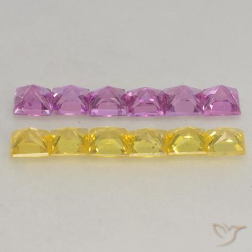 Shop natural 1.39ct マルチカラー サファイア gems, 四角形, from タンザニア at GemSelect. In stock, global shipping!