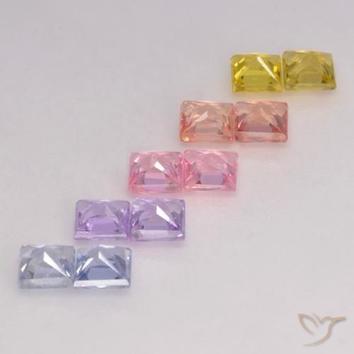 Shop natural 2.43ct マルチカラー サファイア gems, 四角形, from タンザニア at GemSelect. In stock, global shipping!