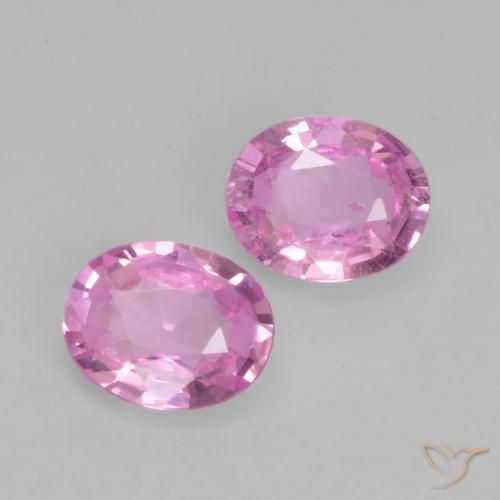 Shop natural 0.64ct 明るいピンクがかった紫 サファイア gems, 楕円形, from マダガスカル at GemSelect. In stock, global shipping!