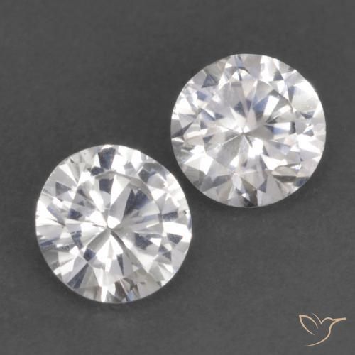Shop natural 0.80ct ホワイト サファイア gems, ラウンド, from マダガスカル at GemSelect. In stock, global shipping!