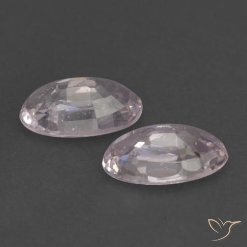 Shop natural 0.62ct 紫がかったピンクホワイト サファイア gems, 楕円形, from タンザニア at GemSelect. In stock, global shipping!