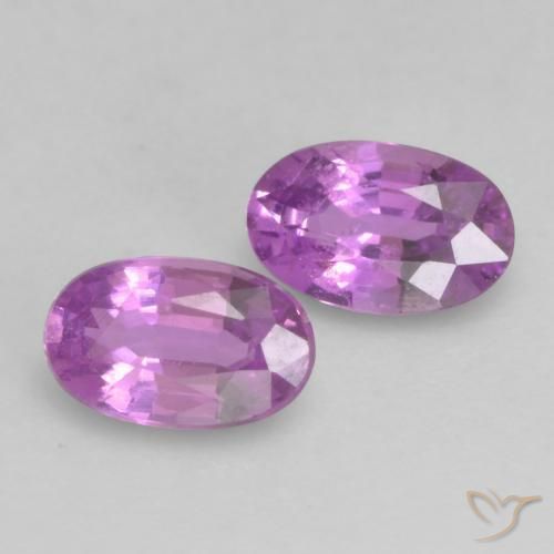 Shop natural 0.60ct 濃い紫 サファイア gems, 楕円形, from タンザニア at GemSelect. In stock, global shipping!