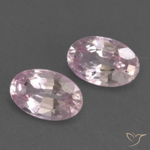 Shop natural 0.61ct 非常に薄いピンク サファイア gems, 楕円形, from タンザニア at GemSelect. In stock, global shipping!