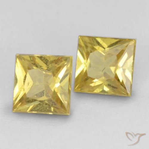 Shop natural 0.62ct ライトイエロー サファイア gems, 四角形, from タンザニア at GemSelect. In stock, global shipping!